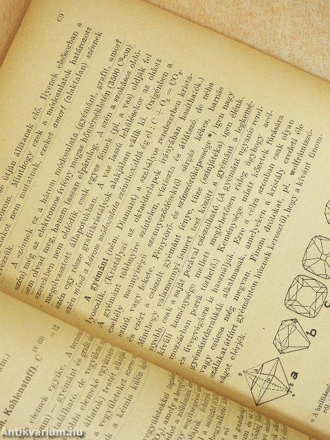 Áruismeret és vegytan I.