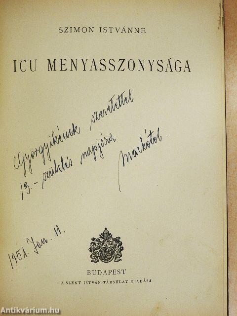 Icu menyasszonysága