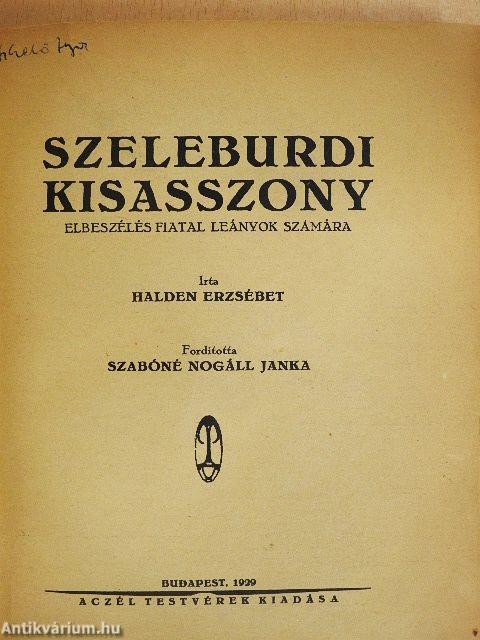 Szeleburdi kisasszony