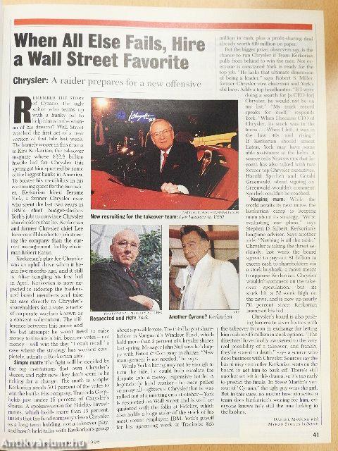 Newsweek 1995. (nem teljes évfolyam)