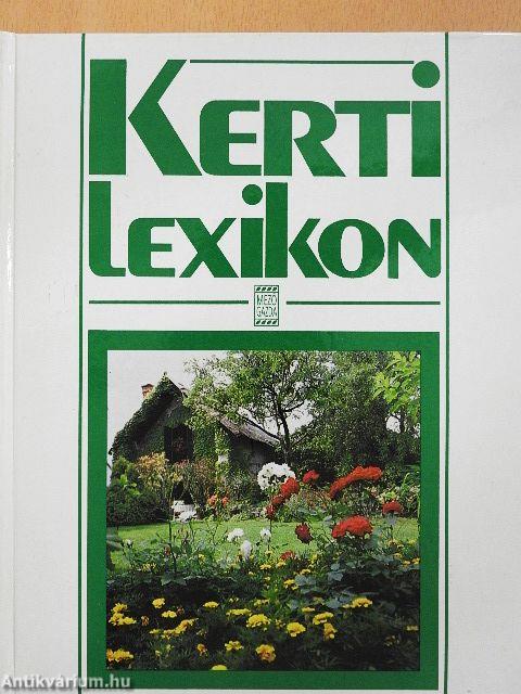 Kerti lexikon