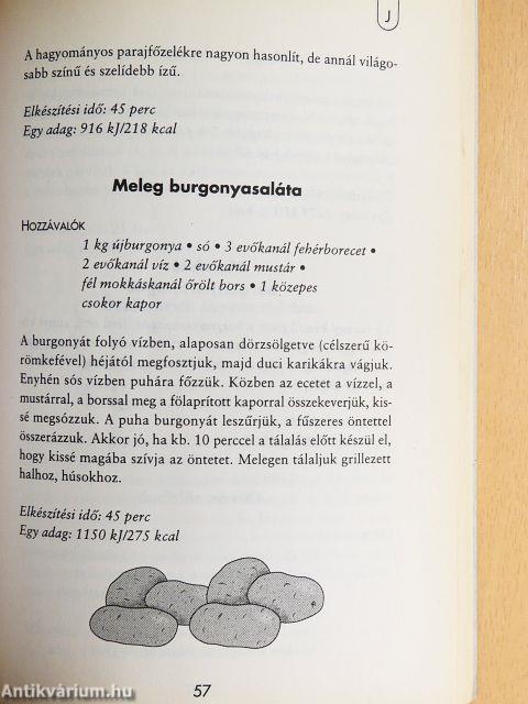 Főzelékek, köretek, mártások
