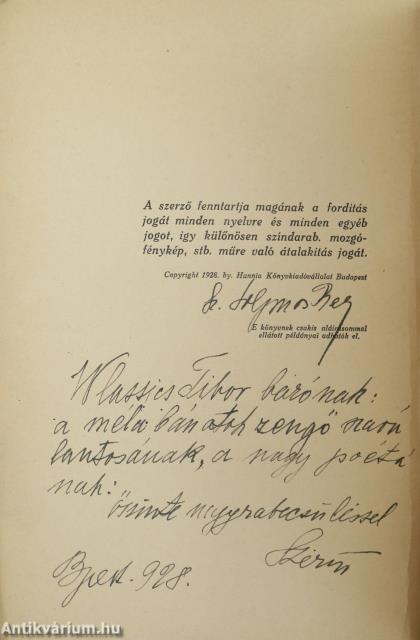 Művészasszony (dedikált példány)
