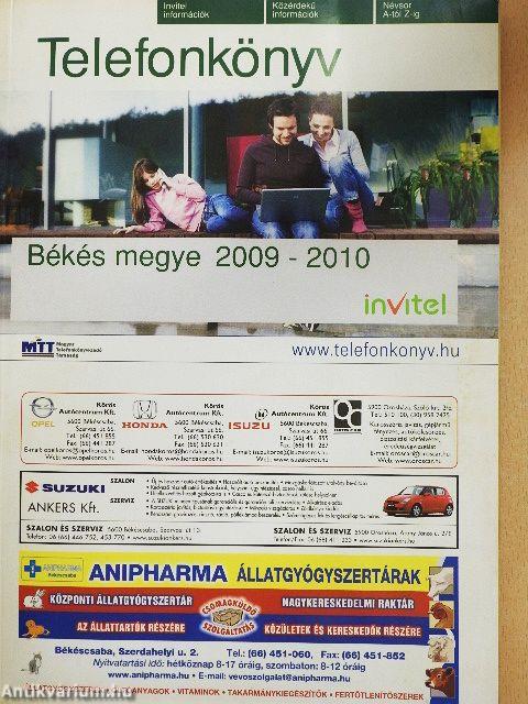 Telefonkönyv - Békés megye 2009-2010/Arany oldalak - Békés megye 2009-2010