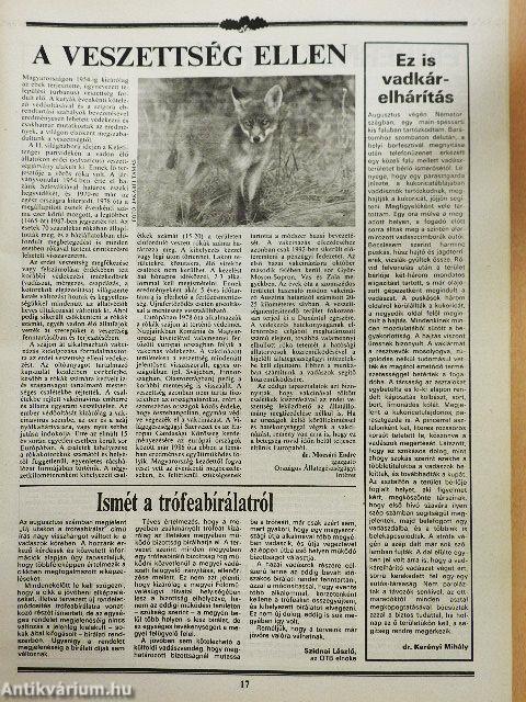 Magyar Vadászlap 1991. október-1994. december
