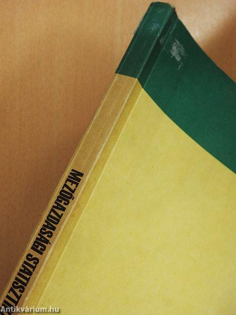 Mezőgazdasági statisztikai évkönyv 1985