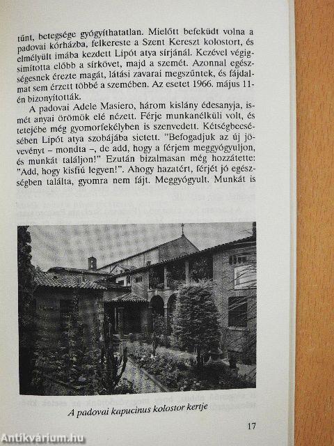 Lipót Mandic, a szent gyóntató