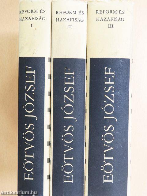 Reform és hazafiság I-III.