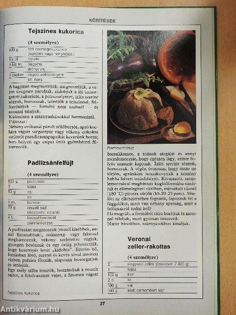 99 körítés és főzelék 33 színes ételfotóval