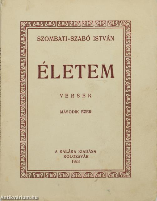Életem (dedikált példány)