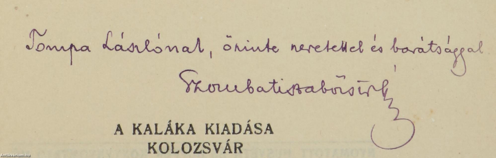 Életem (dedikált példány)