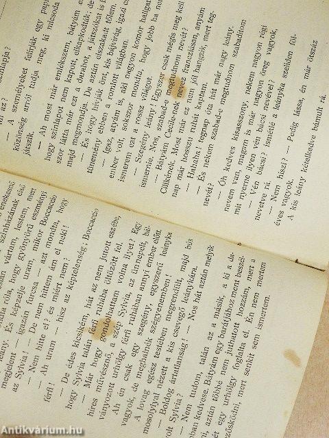 Magyar Dekameron III. (töredék)