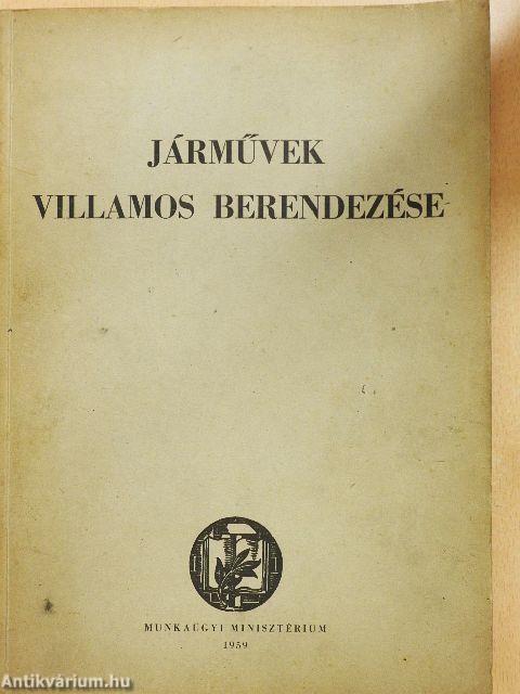 Járművek villamos berendezése