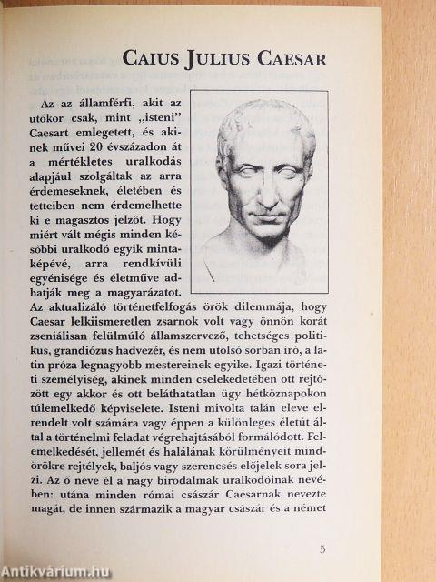 Római caesarok titokzatos élete