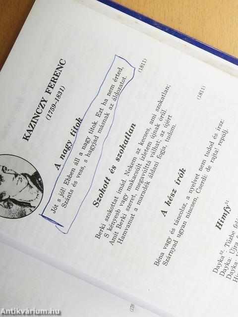 Irodalmi szöveggyűjtemény