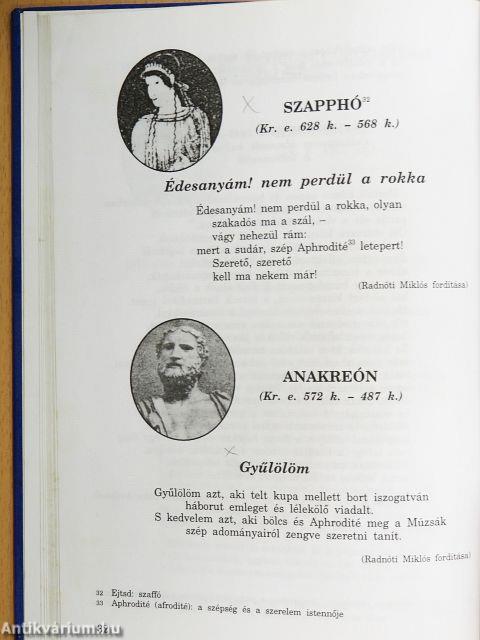 Irodalmi szöveggyűjtemény