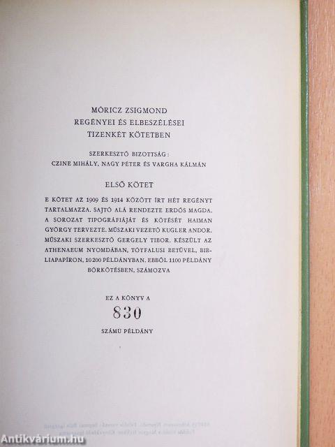 Móricz Zsigmond regényei és elbeszélései 1-12.