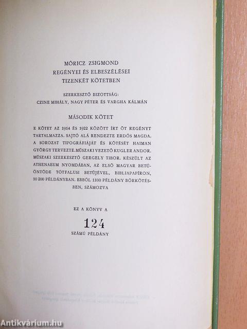 Móricz Zsigmond regényei és elbeszélései 1-12.