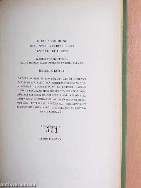 Móricz Zsigmond regényei és elbeszélései 1-12.