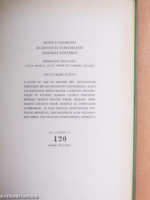Móricz Zsigmond regényei és elbeszélései 1-12.