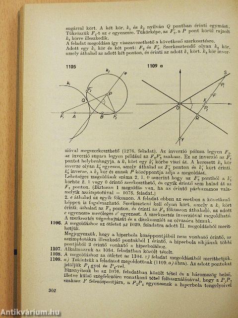 Geometriai feladatok gyűjteménye II.
