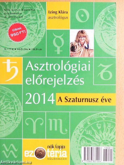 Asztrológiai előrejelzés 2014 - A Szaturnusz éve