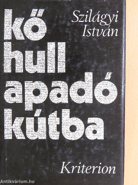 Kő hull apadó kútba