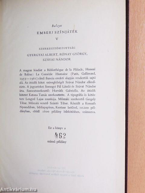 Emberi színjáték I-X.