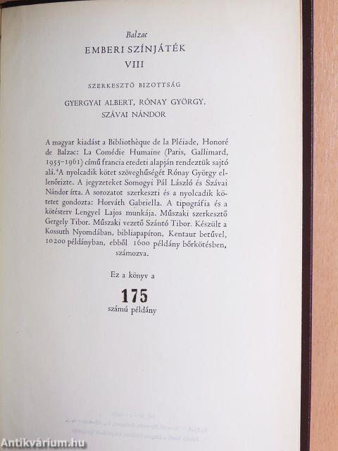 Emberi színjáték I-X.