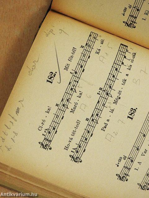 Iskolai énekgyüjtemény I.