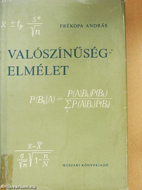 Valószínűségelmélet műszaki alkalmazásokkal