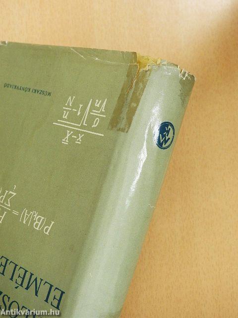 Valószínűségelmélet műszaki alkalmazásokkal