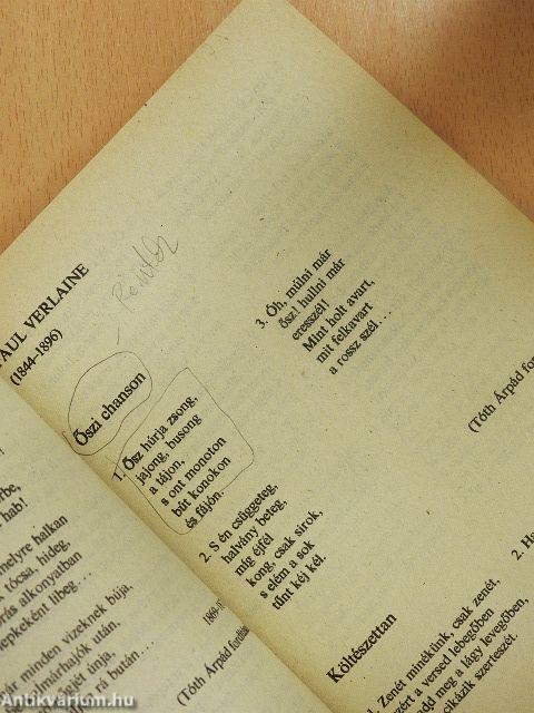 Irodalmi szöveggyűjtemény III.