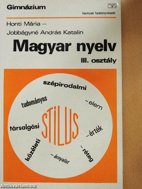 Magyar nyelv III.