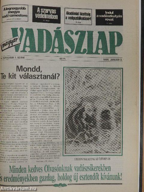 Magyar Vadászlap 1995-1996. (vegyes számok) (13 db)