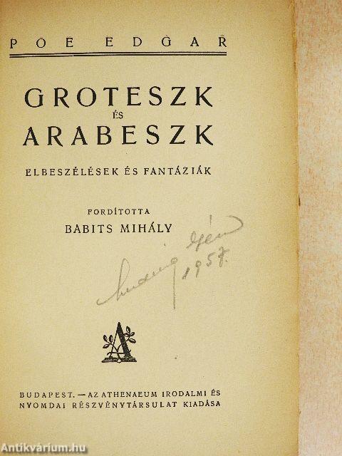 Groteszk és arabeszk