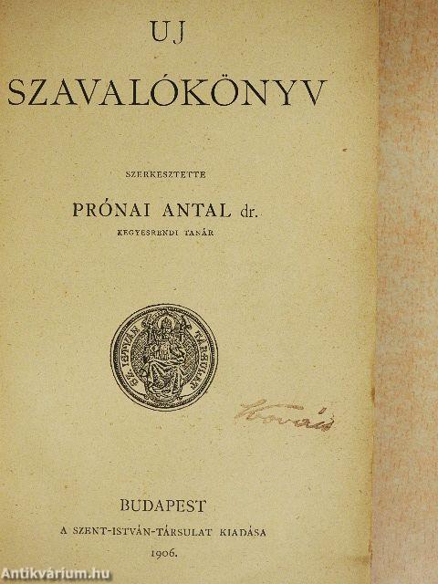Uj szavalókönyv