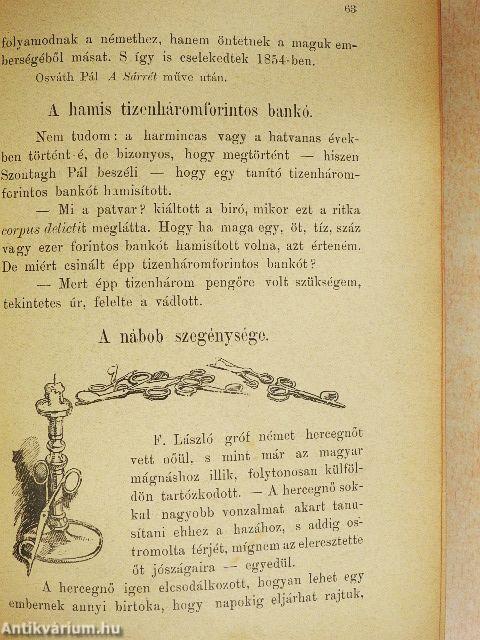 A magyar anekdotakincs IV.