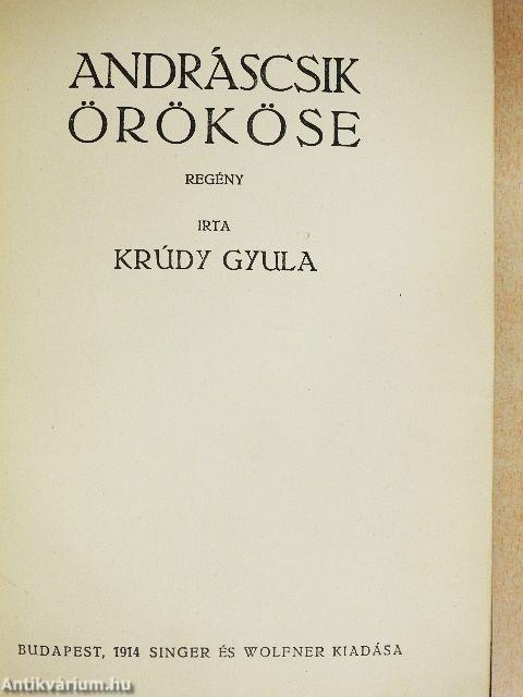 Andráscsik örököse