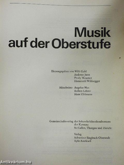 Musik auf der Oberstufe