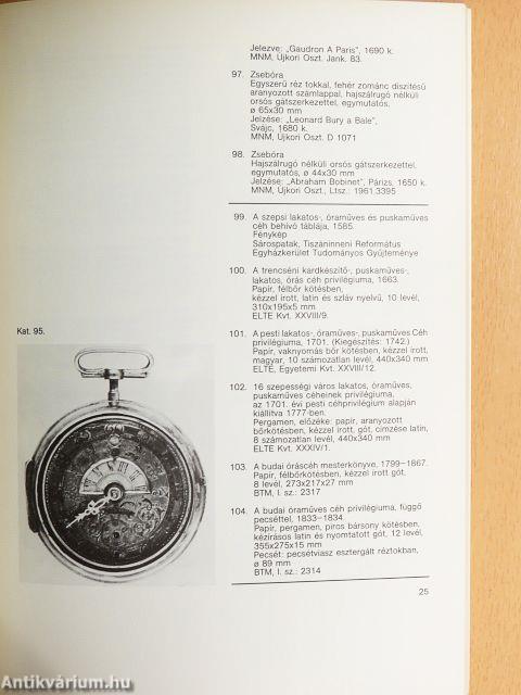 Az időmérés története