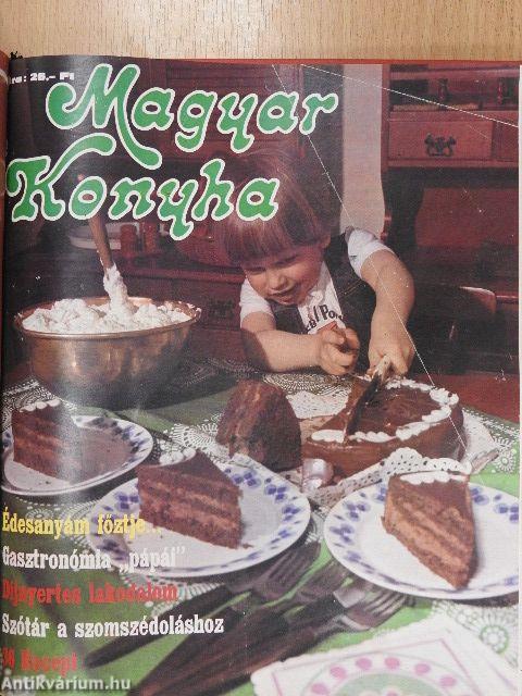 Magyar Konyha 1977-78. (vegyes számok) (6 db)