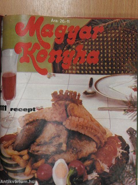 Magyar Konyha 1977-78. (vegyes számok) (6 db)