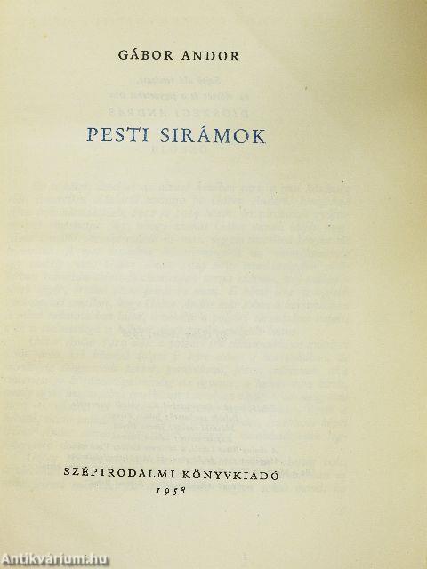 Pesti sirámok