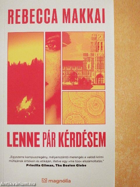 Lenne pár kérdésem