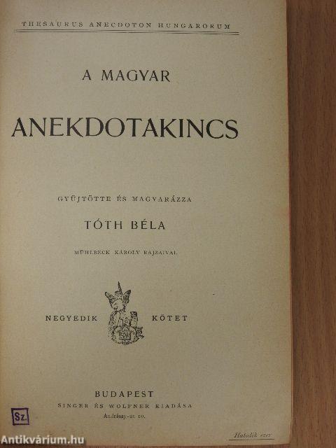 A magyar anekdotakincs IV.