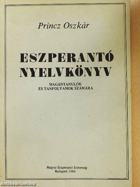 Eszperantó nyelvkönyv 