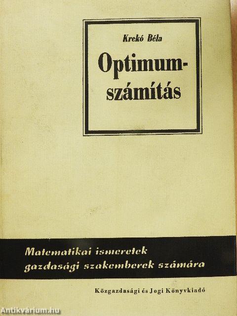 Optimumszámítás