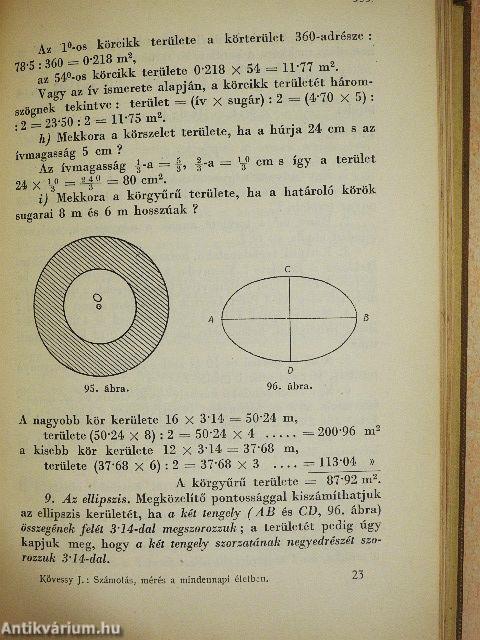Számolás és mérés a mindennapi életben