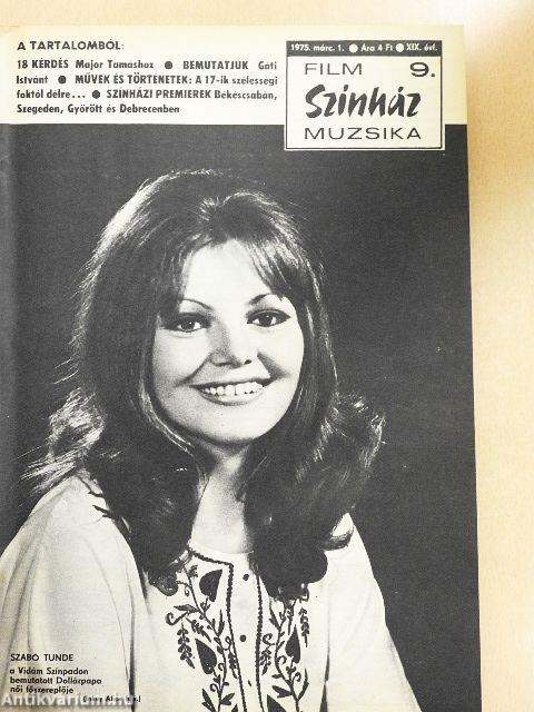 Film-Színház-Muzsika 1975. (nem teljes évfolyam) I-II.